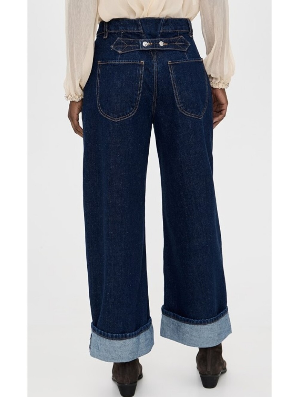 Free People Alia Wide-Leg Jeans Size 28 NWOT
